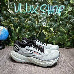 Brooks Glycerin 21 Shoes Womens Size 7 Green Black Coral Running 1204081B410